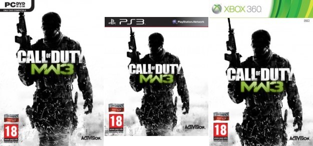 Polskie okładki gry Call of Duty: Modern Warfare 3 /Informacja prasowa