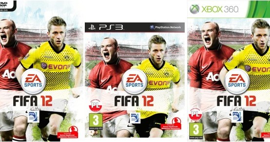 Polskie okładki gry FIFA 12 /Informacja prasowa