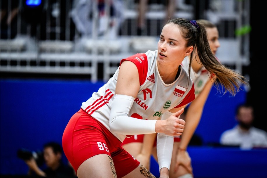 Polskie siatkarki podczas meczu z Koreankami /FIVB.com /