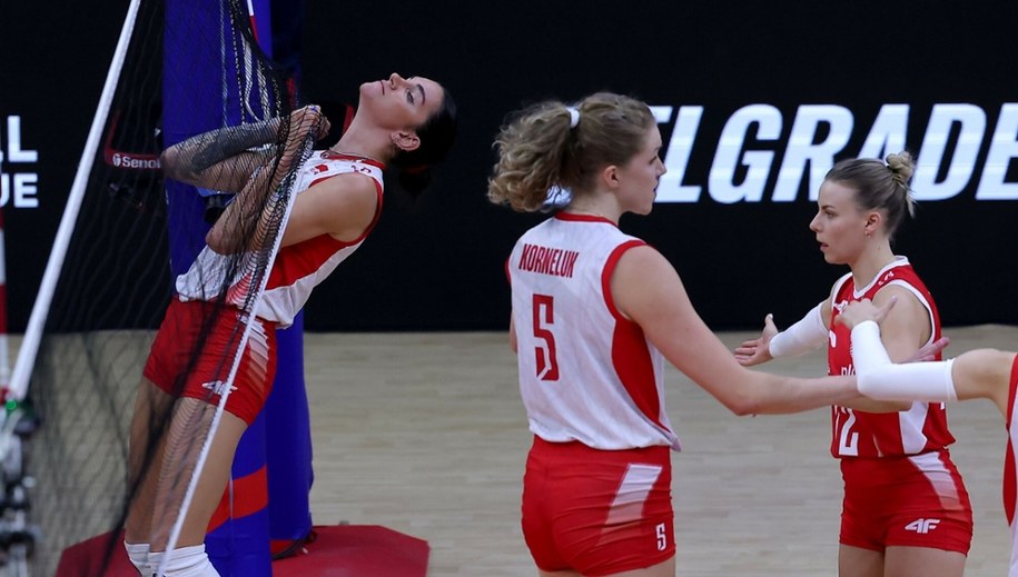 Polskie siatkarki podczas turnieju w Belgradzie /STARSPORT/Shutterstock/Rex Features /East News