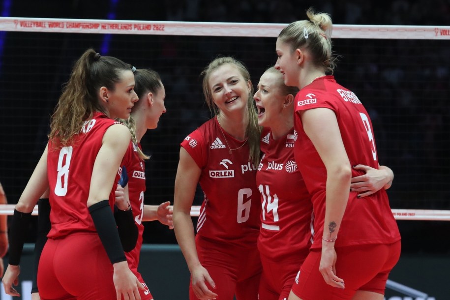 Polskie siatkarki pokonały Niemki 3:2 /Roman Zawistowski /PAP