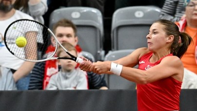 Polskie tenisistki przegrywają z Ukrainkami w Billie Jean King Cup