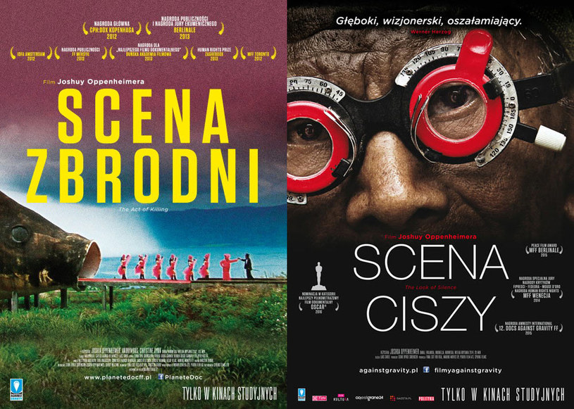 Polskim dystrybutorem obydwu filmów Joshuy Oppenheimera jest Against Gravity /materiały dystrybutora