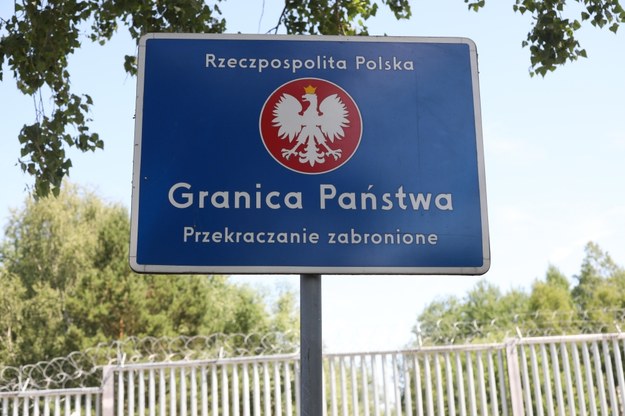 Polsko-białoruska granica w Krynkach / 	Artur Reszko    /PAP