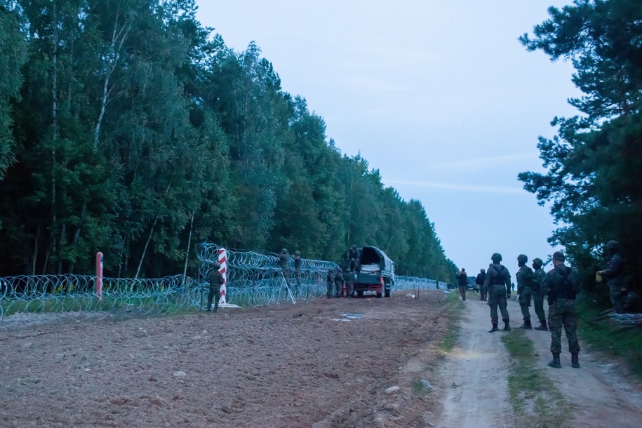 Polsko-białoruska granica /Marcin Onufryjuk /PAP