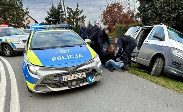 Polsko-czeska akcja policji. Pościg i zatrzymanie złodziei