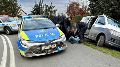 Polsko-czeska akcja policji. Pościg i zatrzymanie złodziei