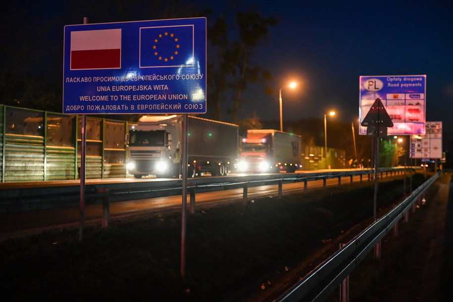 Polsko-ukraińskie przejście graniczne /Wojtek Jargiło /PAP