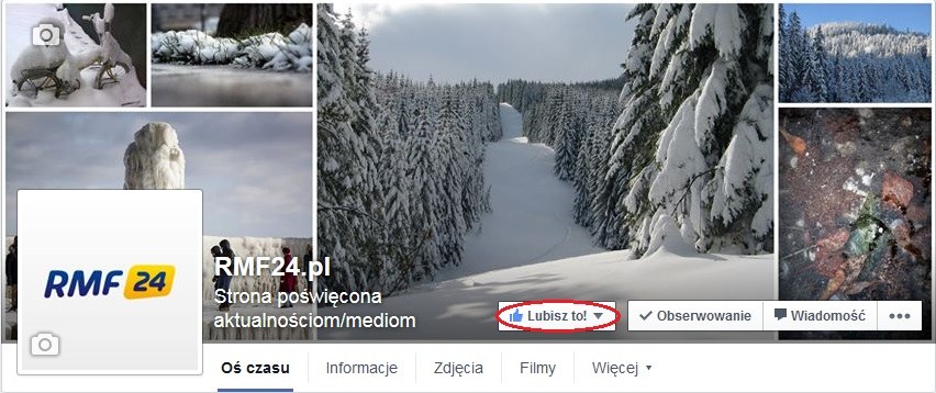 Polub nasz profil na Facebooku! /RMF FM