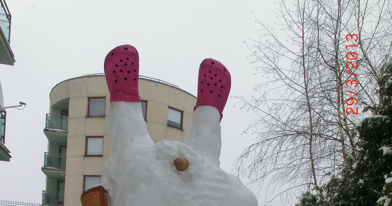 Południe Polski pod śniegiem