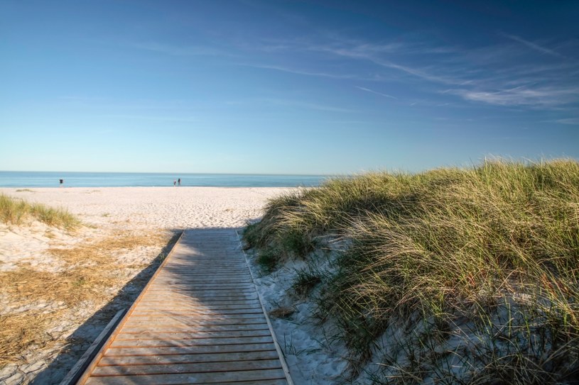 Południowe wybrzeże Bornholmu to piaszczyste plaże /123RF/PICSEL