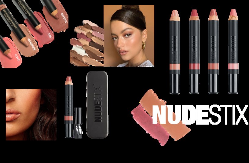 Pomadka Nudestix Lip + Cheek Pencil 2W1 /materiały prasowe