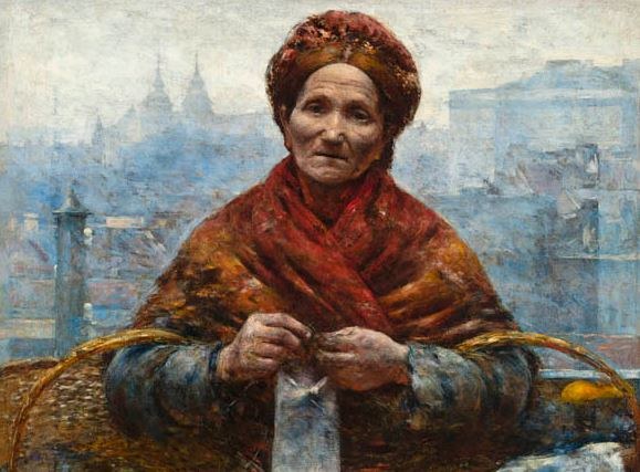 "Pomarańczarka" - obraz Aleksandra Gierymskiego /Międzynarodowe Centrum Kultury /