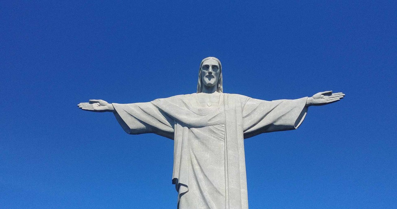 Pomnik Chrystusa Odkupiciela w Rio de Janeiro (Brazylia). /Tomasz Wróblewski /INTERIA.PL