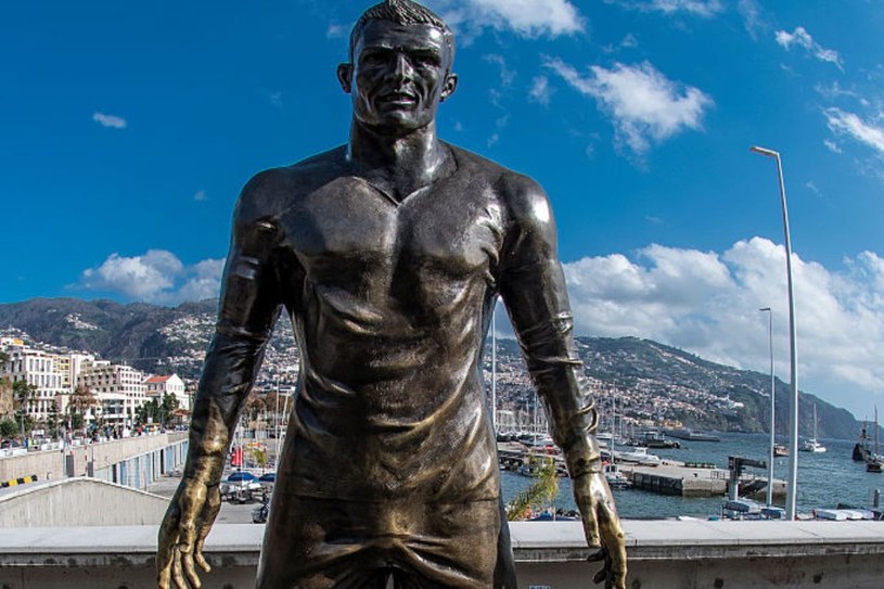 Pomnik Cristiano Ronaldo na Maderze /Octavio Passos/Getty Images /Getty Images