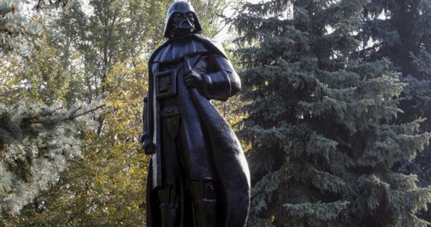 Pomnik Darth Vadera w Odessie /AFP