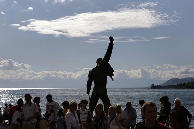 Pomnik Freddiego Mercury'ego w Montreux /AFP