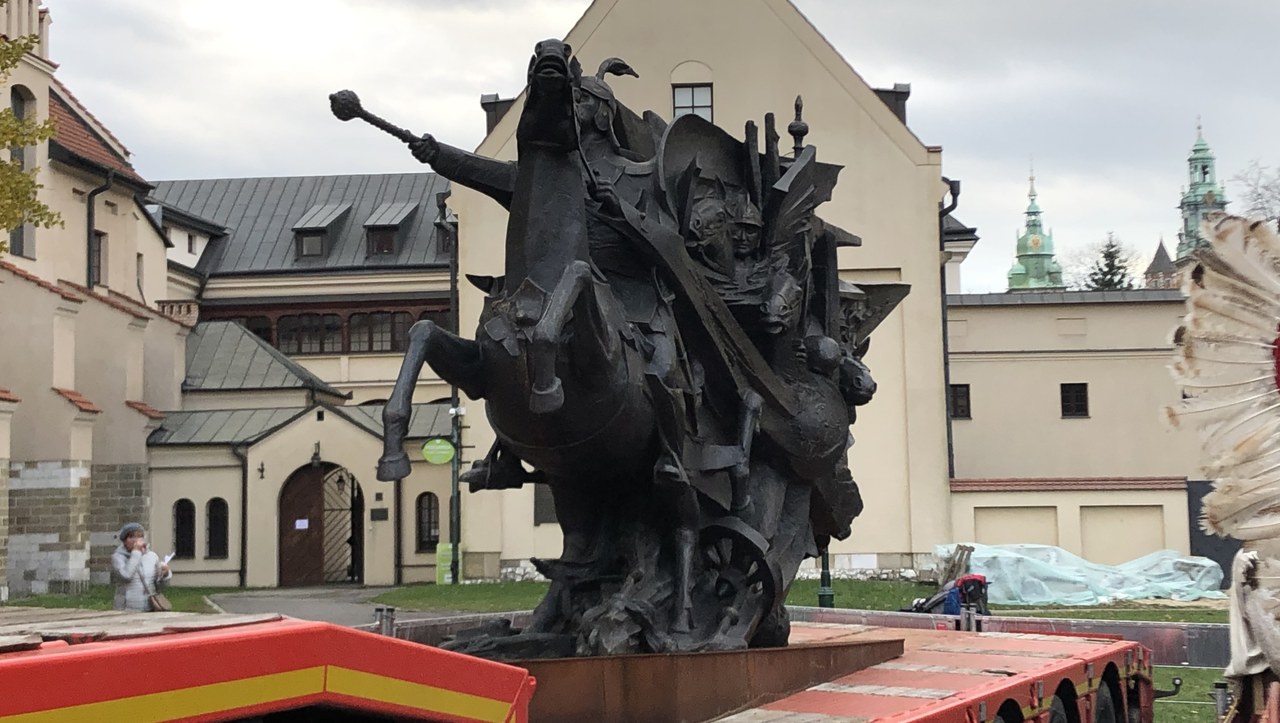 Pomnik Jana III Sobieskiego stanął w Krakowie