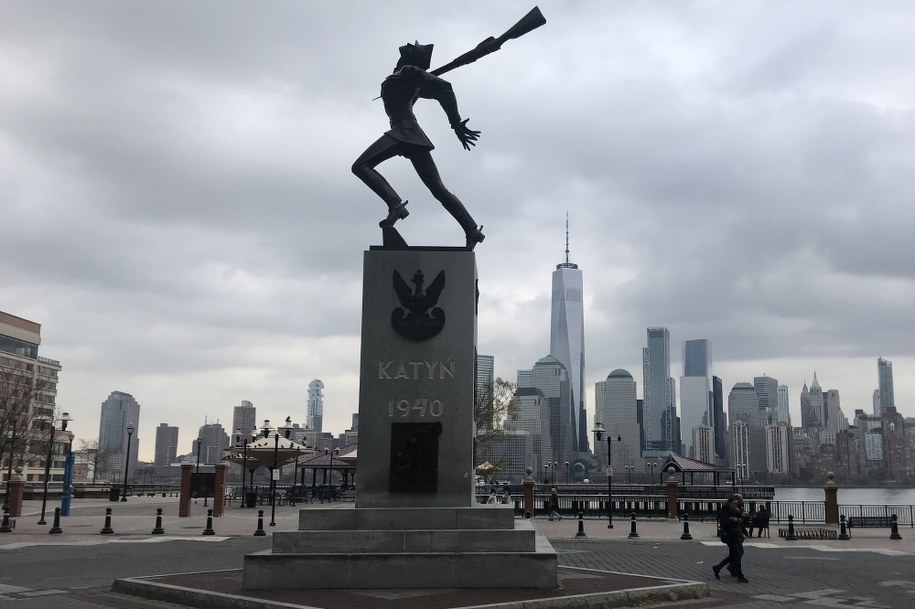 Pomnik Katyński /Paweł Żuchowski /RMF FM