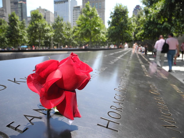Pomnik ku czci ofiar 9/11 w Nowym Jorku / 	Johannes Schmitt-Tegge /PAP/EPA