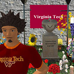 Pomnik ku pamięci ofiar masakry w Virginia Tech