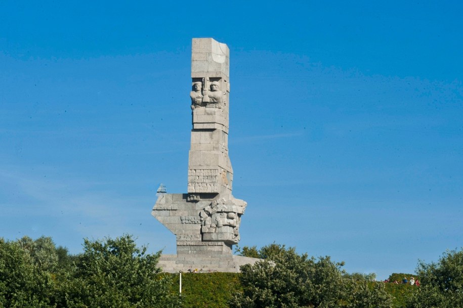 Pomnik Obrońców Wybrzeża na Westerplatte /	G. Lenz /PAP/DPA