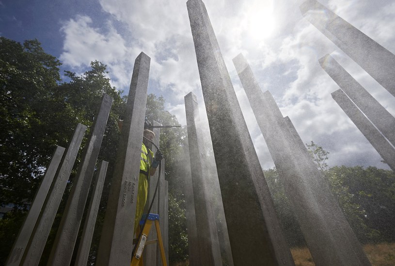 Pomnik ofiar w londyńskim Hyde Parku /AFP