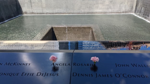 Pomnik upamiętniający ofiary ataków z 11 września w Nowym Jorku /fot. Maja Klemp /