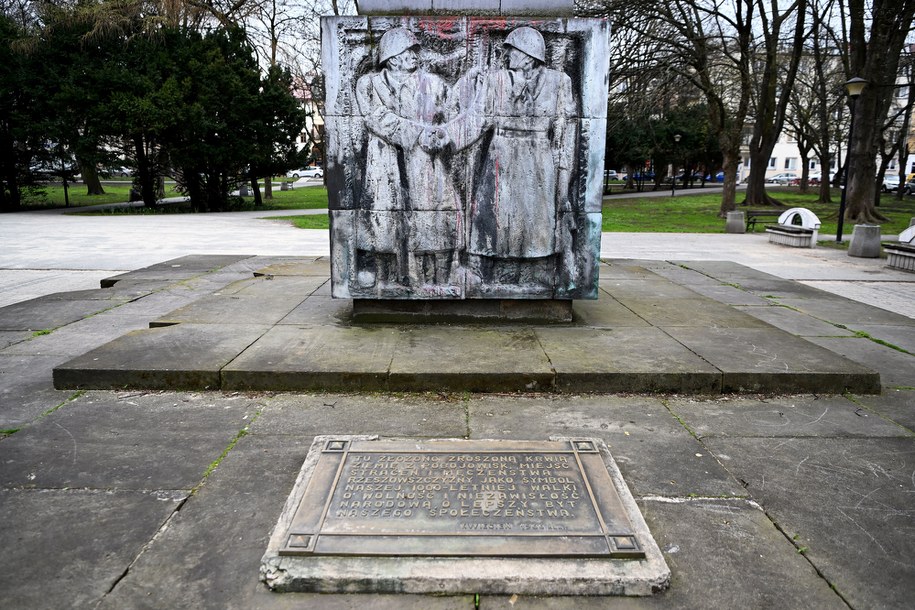 Pomnik Wdzięczności Armii Czerwonej w Rzeszowie /	Darek Delmanowicz   /PAP