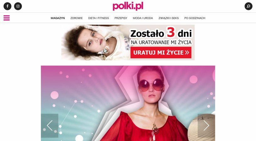 W jeden dzień udało się zebrać milion złotych dla chorej Julki Pomoc dla Julki na polki.pl/Edipresse/reprodukcja /INTERIA.PL