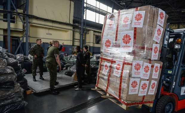 Pomoc humanitarna z Polski sprzedawana na bazarach?