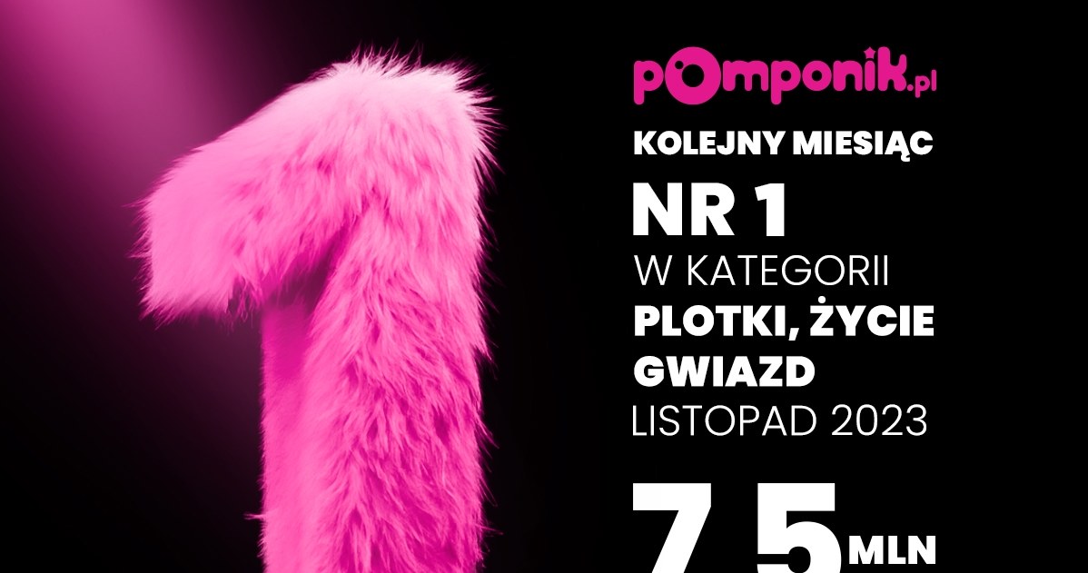Pomponik króluje 7. miesiąc z rzędu w kategorii "Plotki, życie gwiazd" /pomponik.pl