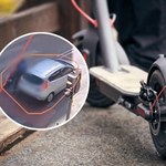 Pomylił motorower z hulajnogą. Kosztowało go to 2500 zł