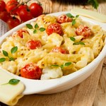 Pomysł na smaczny i prosty obiad. Zapiekanka z makaronu rurki
