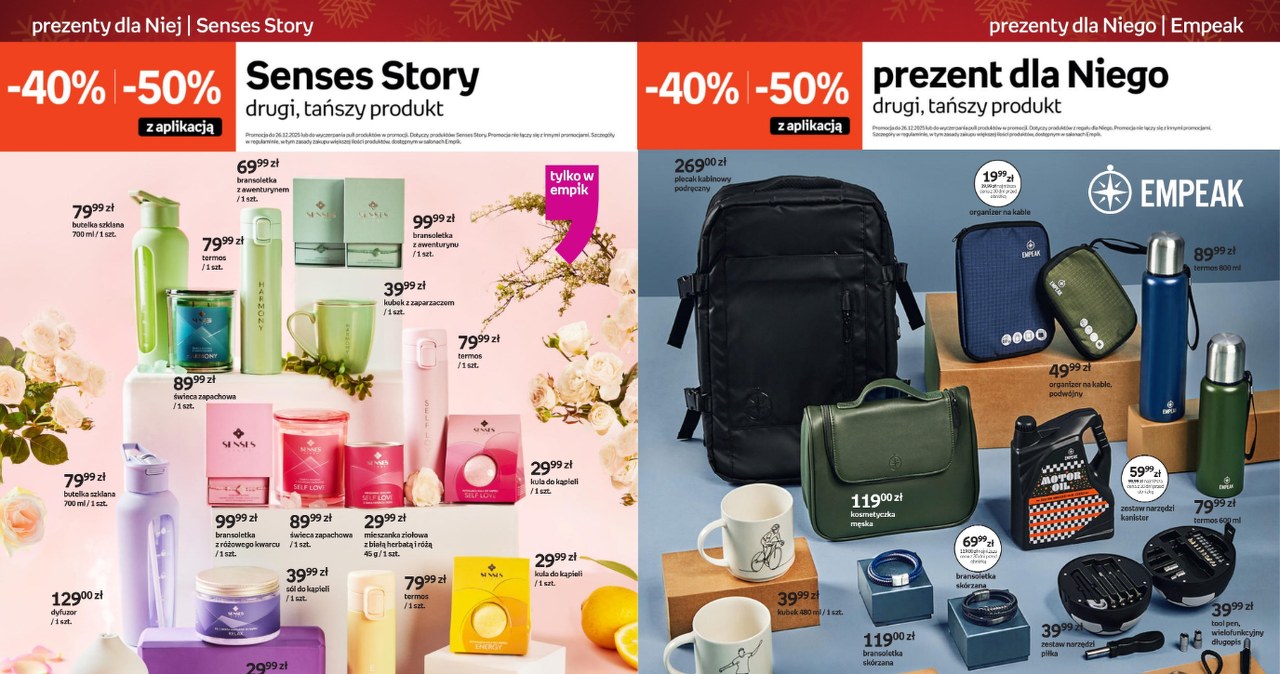 Pomysły na prezent dla Niej i dla Niego z Empiku /Empik /INTERIA.PL