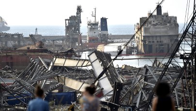 Ponad 15 mld dolarów strat po eksplozji w porcie w Bejrucie