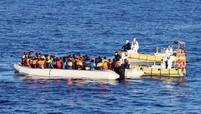Ponad 2350 migrantów uratowano na Morzu Śródziemnym