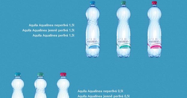Ponad 33 tys. opakowań wody zniknie z detalu, fot. ze strony aquila-aqualinea.cz /