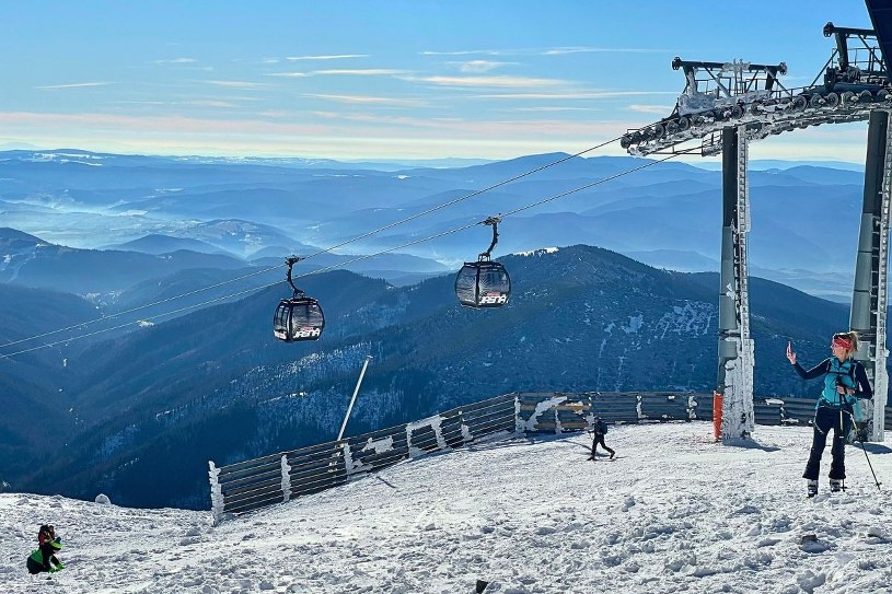 Ponad 50 km tras, warunki jak w Alpach. Tylko 1,5 godziny drogi od polskiej granicy
