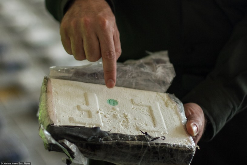 Ponad 500 kg kokainy znaleźli kolumbijscy policjanci /East News