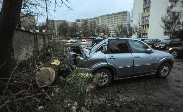 Ponad 600 interwencji strażaków w związku z silnym wiatrem i opadami