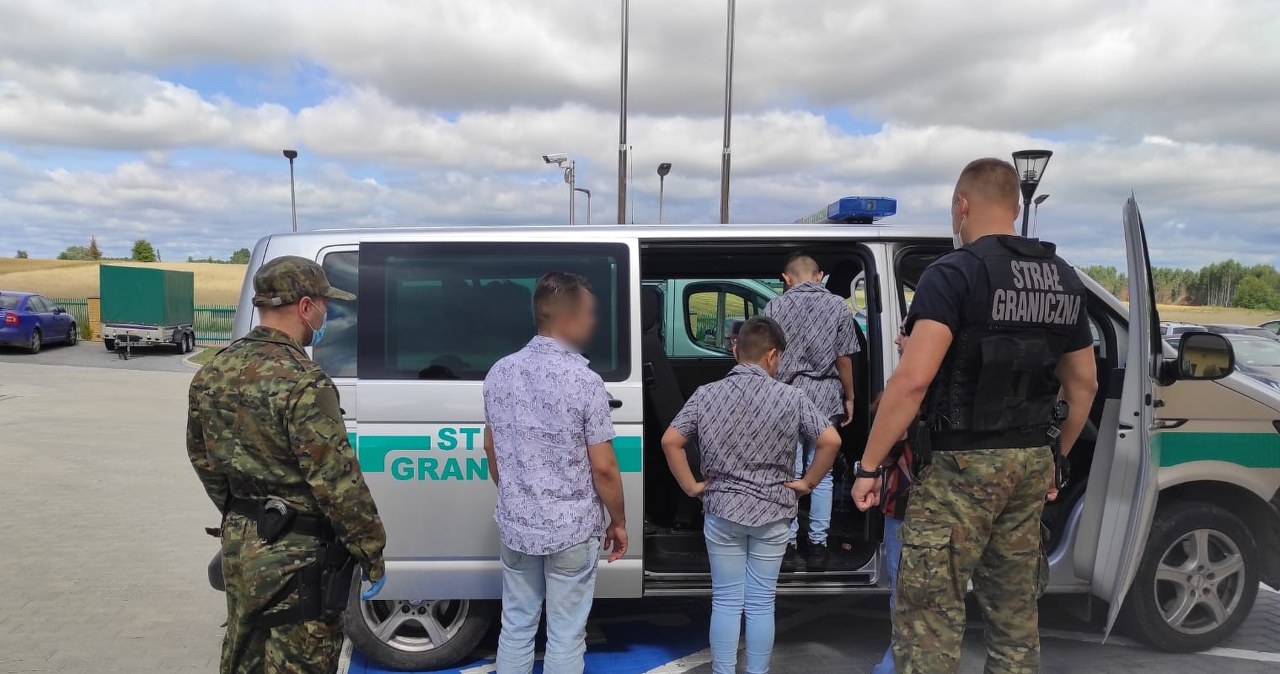 Ponad 70 imigrantów zatrzymanych na granicy z Białorusią