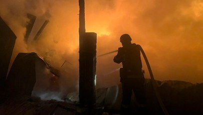 Ponad 700 środków napadu powietrznego. Potężny atak Rosji na Ukrainę