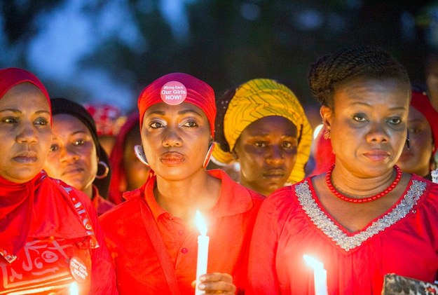 Ponad rok temu bojownicy Boko Haram porwali ponad 200 dziewcząt / 	TIFE OWALABI    /PAP/EPA