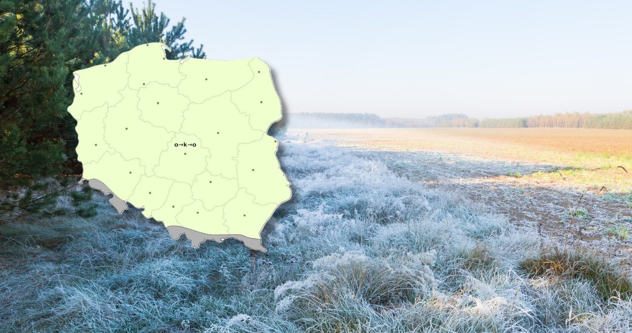 Poniedziałek będzie zimny, a na północnym wschodzie nawet mroźny. Będzie jednak spokojnie i bez żadnych opadów /miloszg/123rf/IMGW /