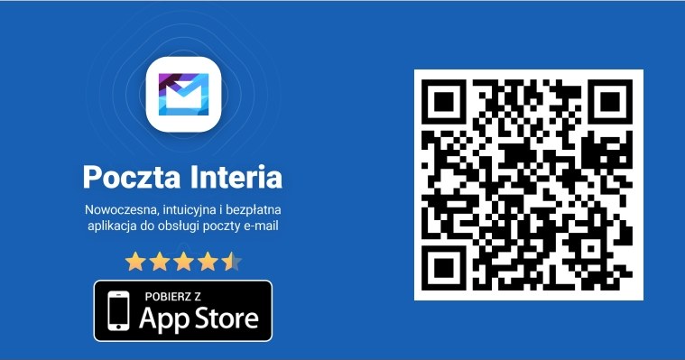 ponierz aplikacje Interia poczta na iOS /INTERIA.PL