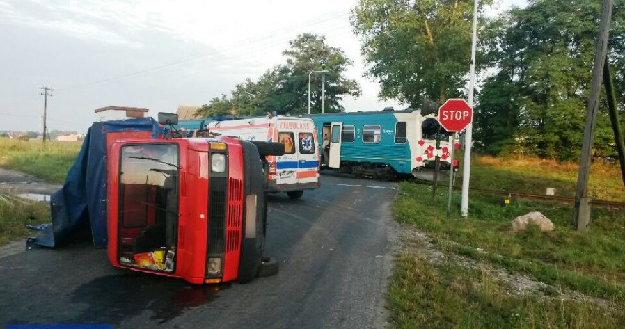 Ponieważ nikomu nic się nie stało, zdarzenie będzie zakwalifikowane jako kolizja /Informacja prasowa