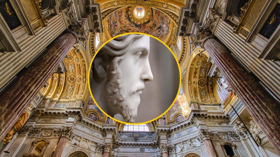 Popiersie Chrystusa w Rzymie ponownie przypisane Michałowi Aniołowi /Lyle Johnson/Design Pics/East News/x/zrzut ekranu /East News