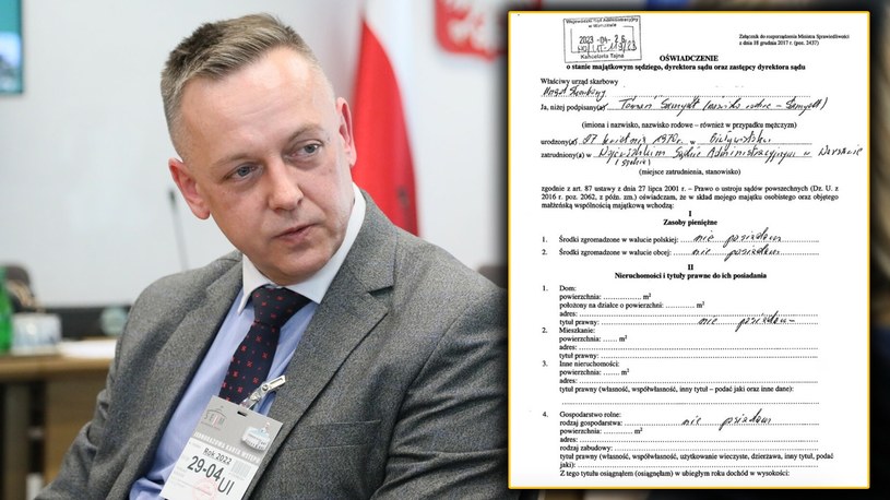 Poprosił o azyl na Białorusi. Jaki majątek ma sędzia Tomasz Szmydt?