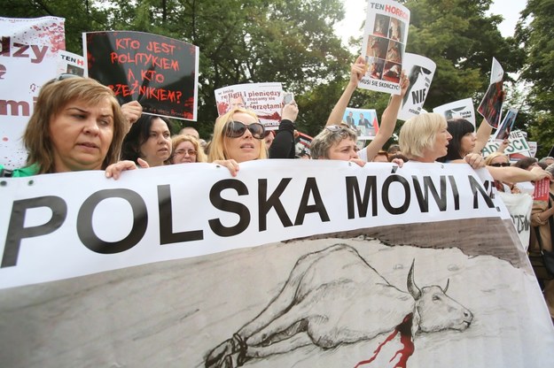 Poprzednim razem sprawa uboju rytualnego wywołała burzliwe dyskusje i liczne protesty /PAP/Leszek Szymański /PAP